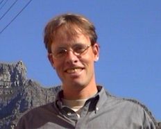 Jens in front of Table Mountain