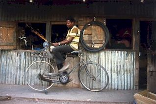 african metal working shop